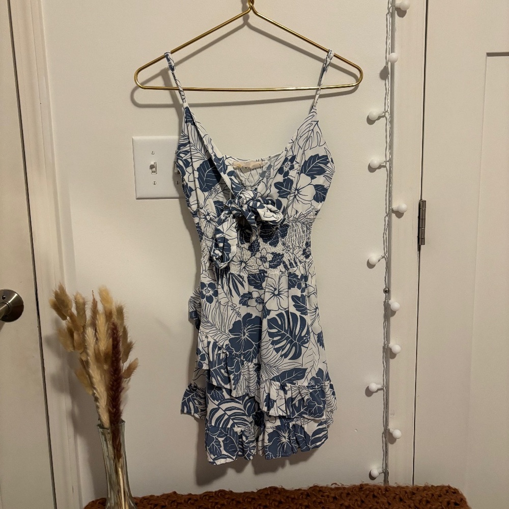 Ocean Drive Floral Dress